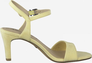 TAMARIS Strap Sandals in Yellow