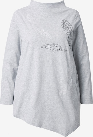 Ulla Popken Shirt in Grey: front