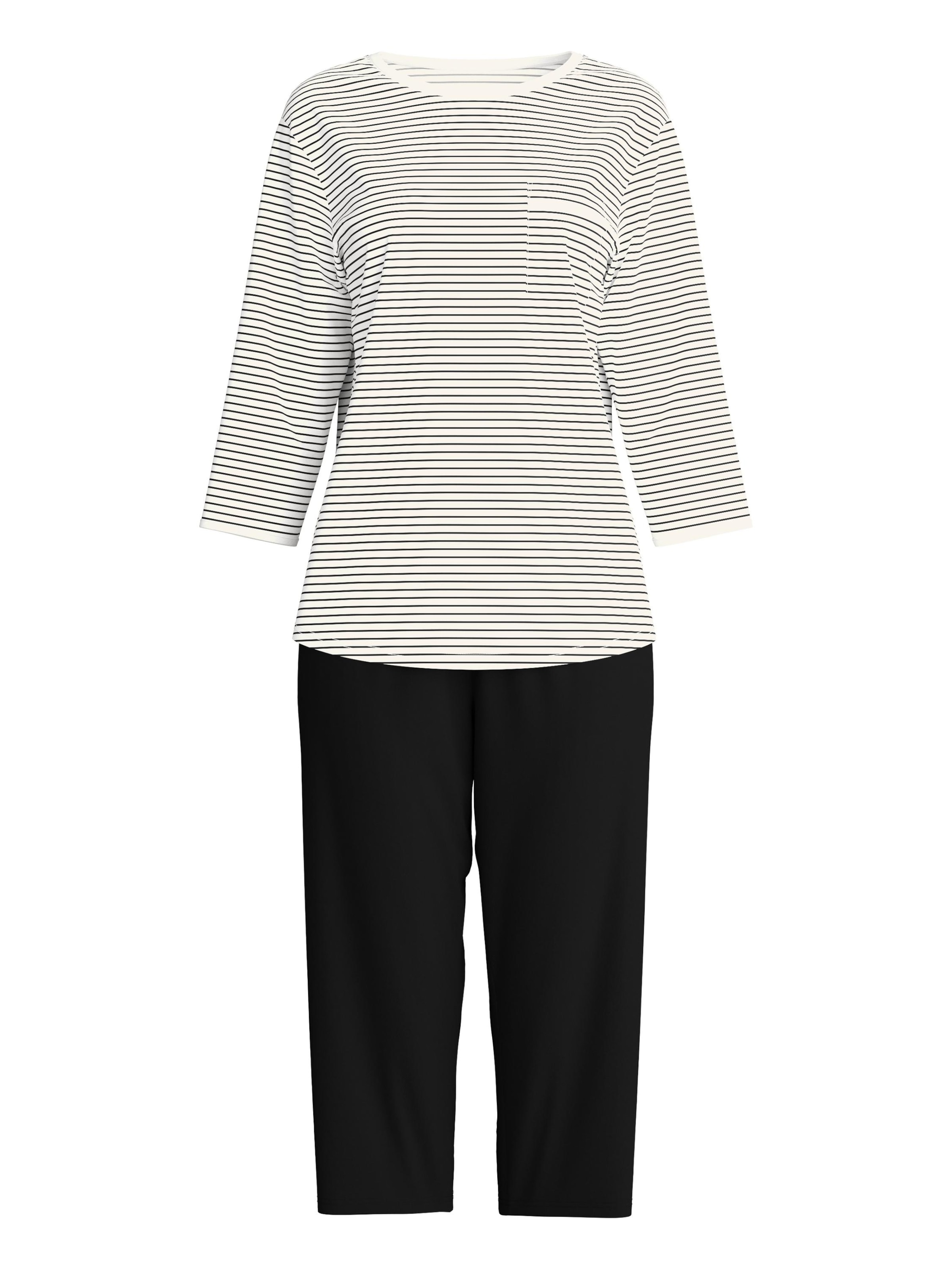 CALIDA Pyjama 'Sweet Dreams'‌‌ in Beige: Vorderseite