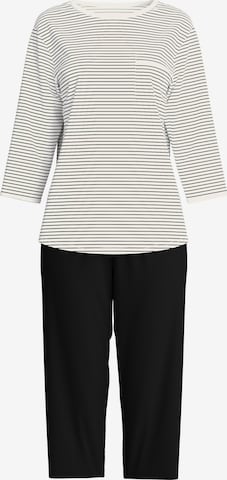 CALIDA Pyjama 'Sweet Dreams' in Beige: Vorderseite