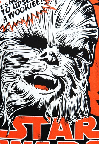 LOGOSHIRT Shirt 'Chewbacca' in Black