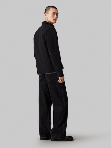 Calvin Klein Jeans Loosefit Jeans in Schwarz