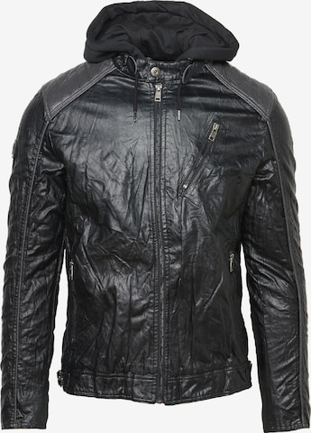 KOROSHI Between-Season Jacket in Black: front