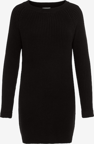 Noisy may Knitted dress 'Siesta' in Black: front