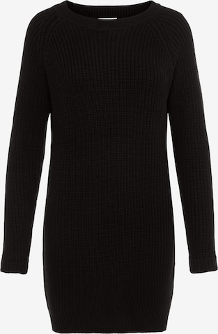 Noisy may Knit dress 'Siesta' in Black: front