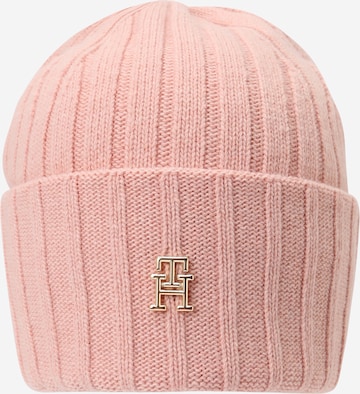 TOMMY HILFIGER Čepice 'Essential' – pink