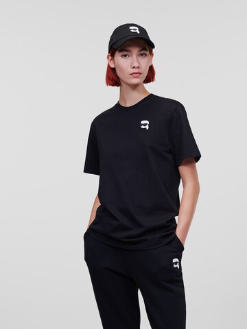 Karl Lagerfeld - Camiseta 'Ikonik 2.0' en negro