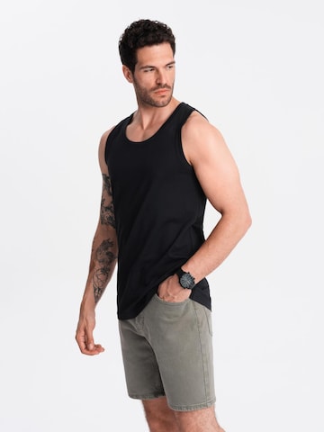 Ombre Shirt in Black