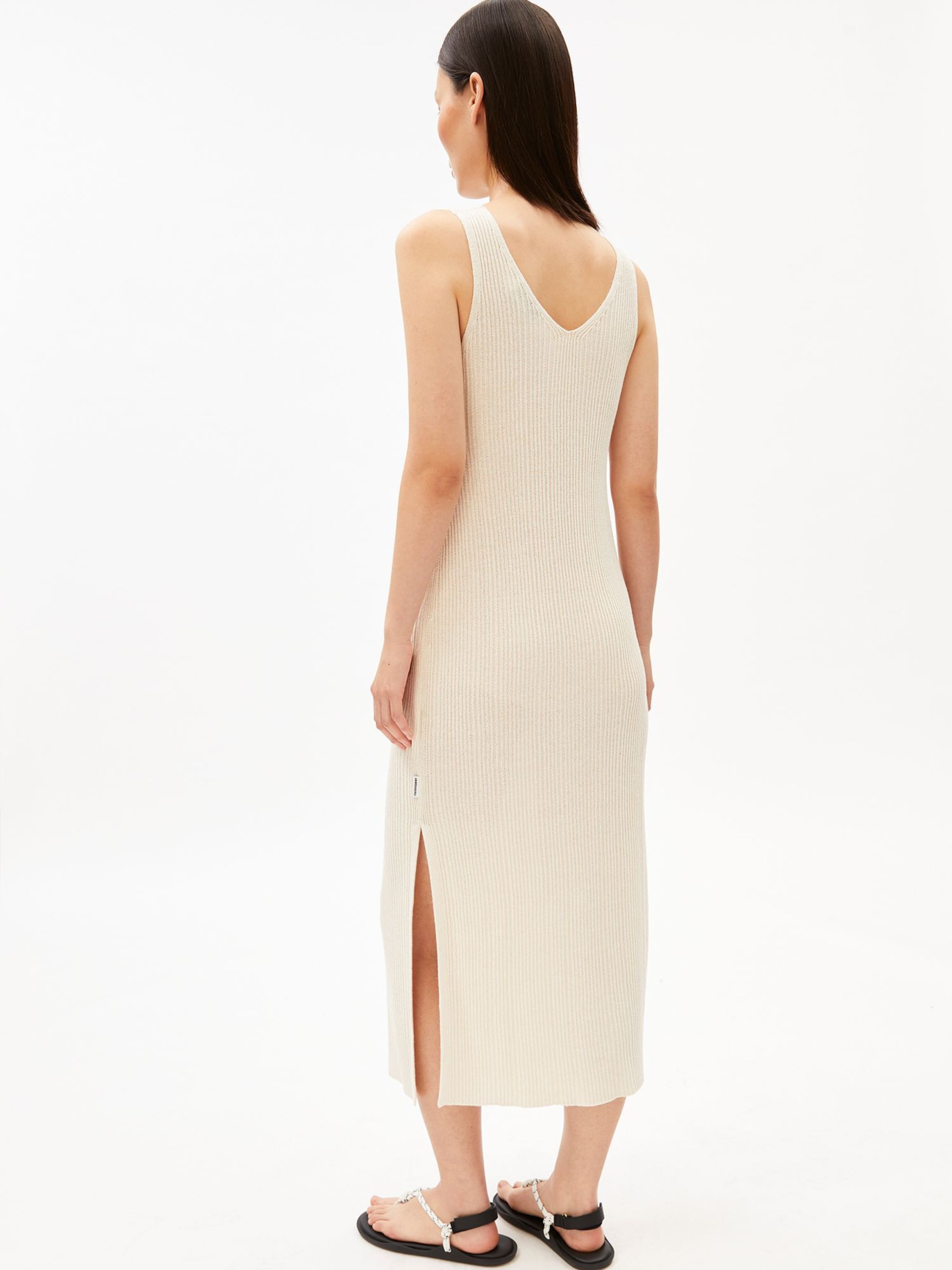 ARMEDANGELS Kleid LINEN BLEND in Beige