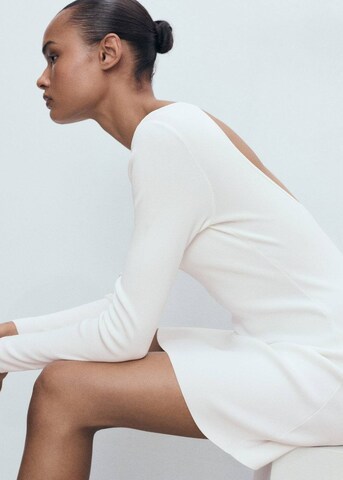 MANGO Kleid 'Dover' in Weiß