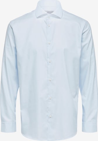 Camicia business 'Ethan' di SELECTED HOMME in blu: frontale