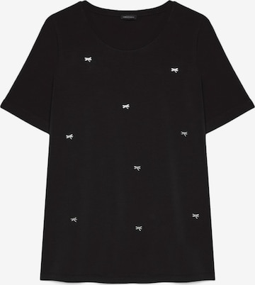 Fiorella Rubino - Camiseta en negro: frente