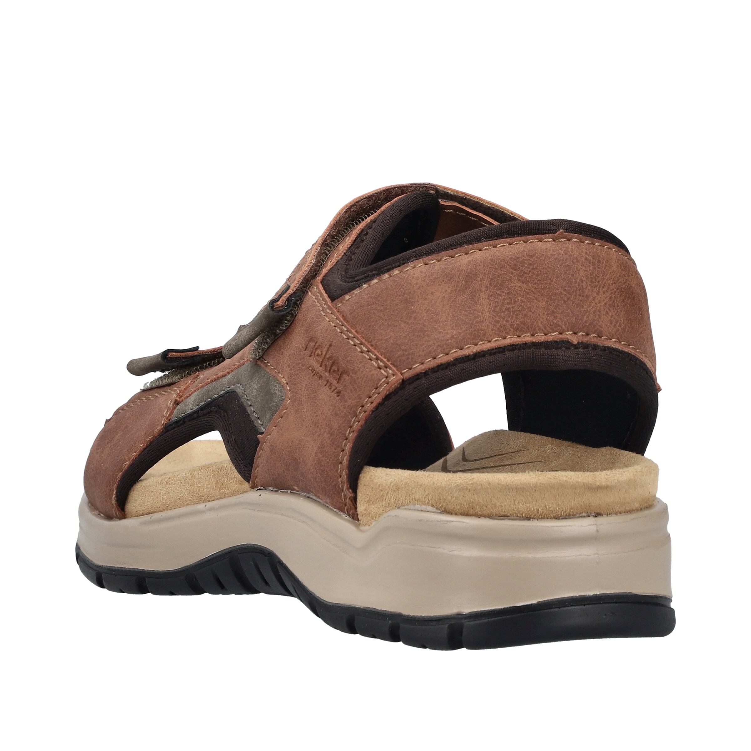 Rieker Trekkingsandale in Braun