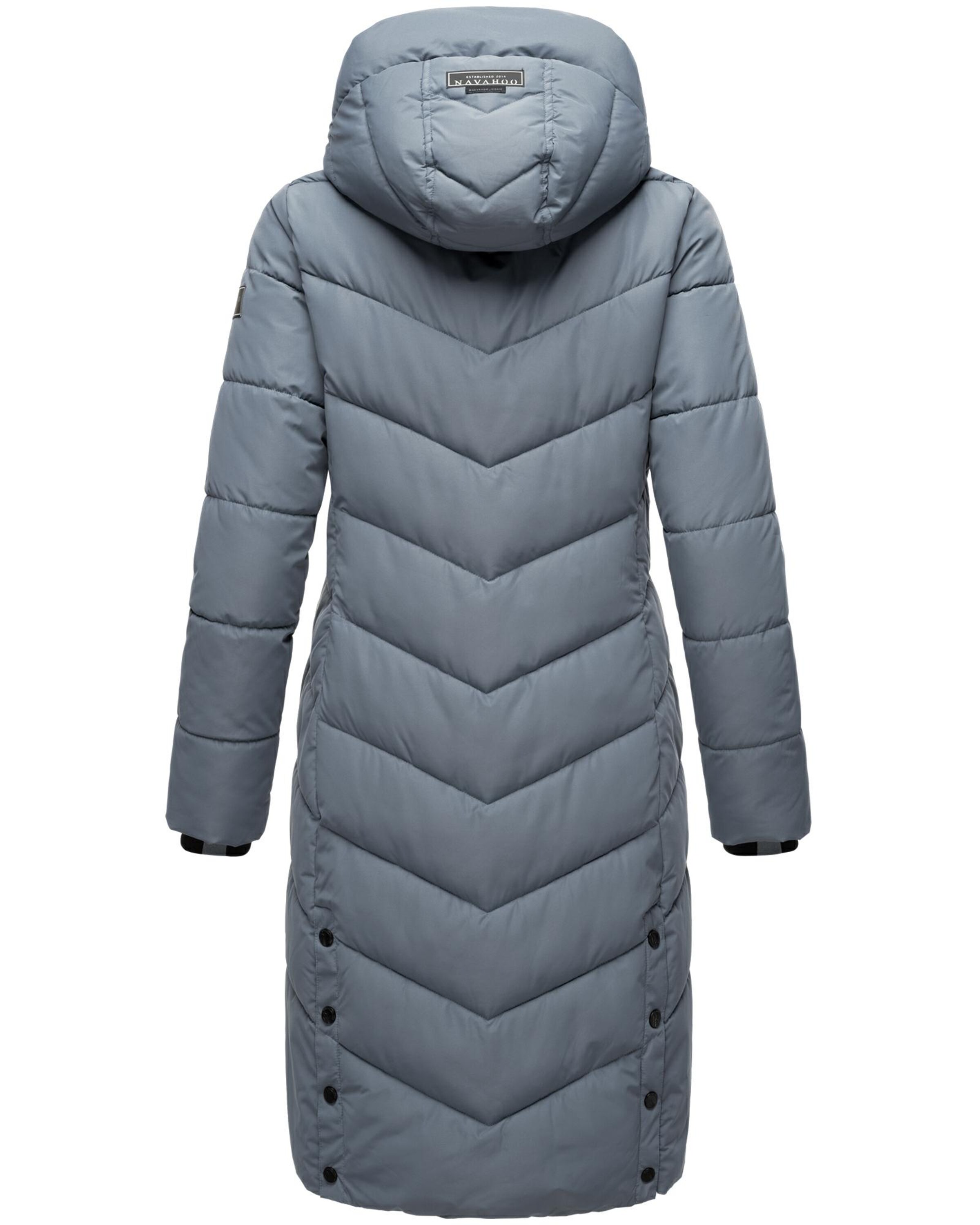 NAVAHOO Wintermantel 'Sahnekatzii XIV' in Blau