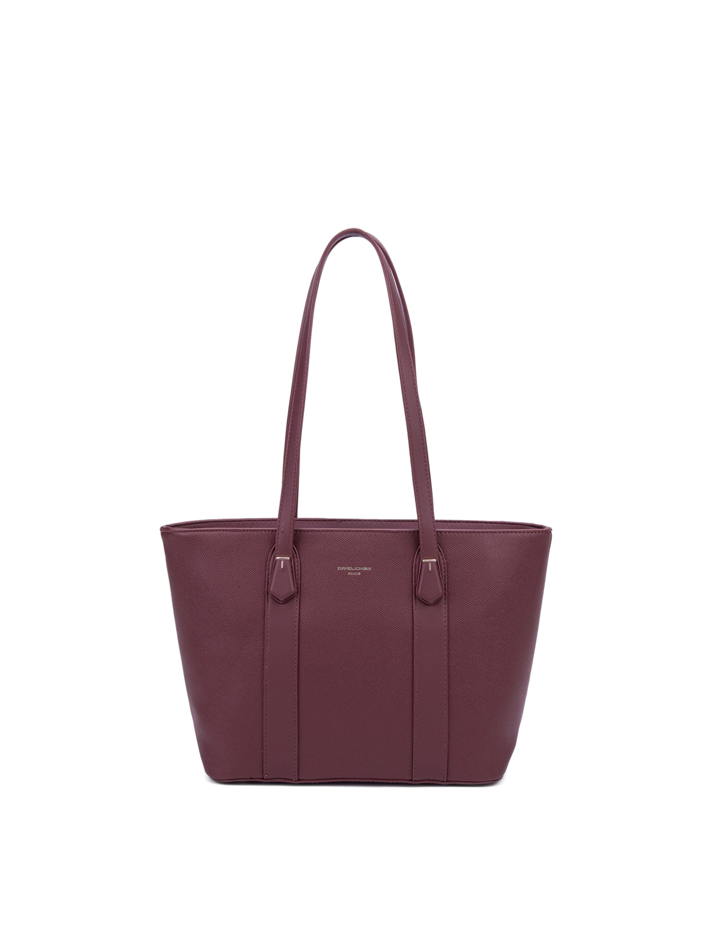 Borsa a spalla 'Borsa a Spalla Donna Vegan Leather 36x23 cm - Chiusura Zip' di David Jones in rosso: frontale