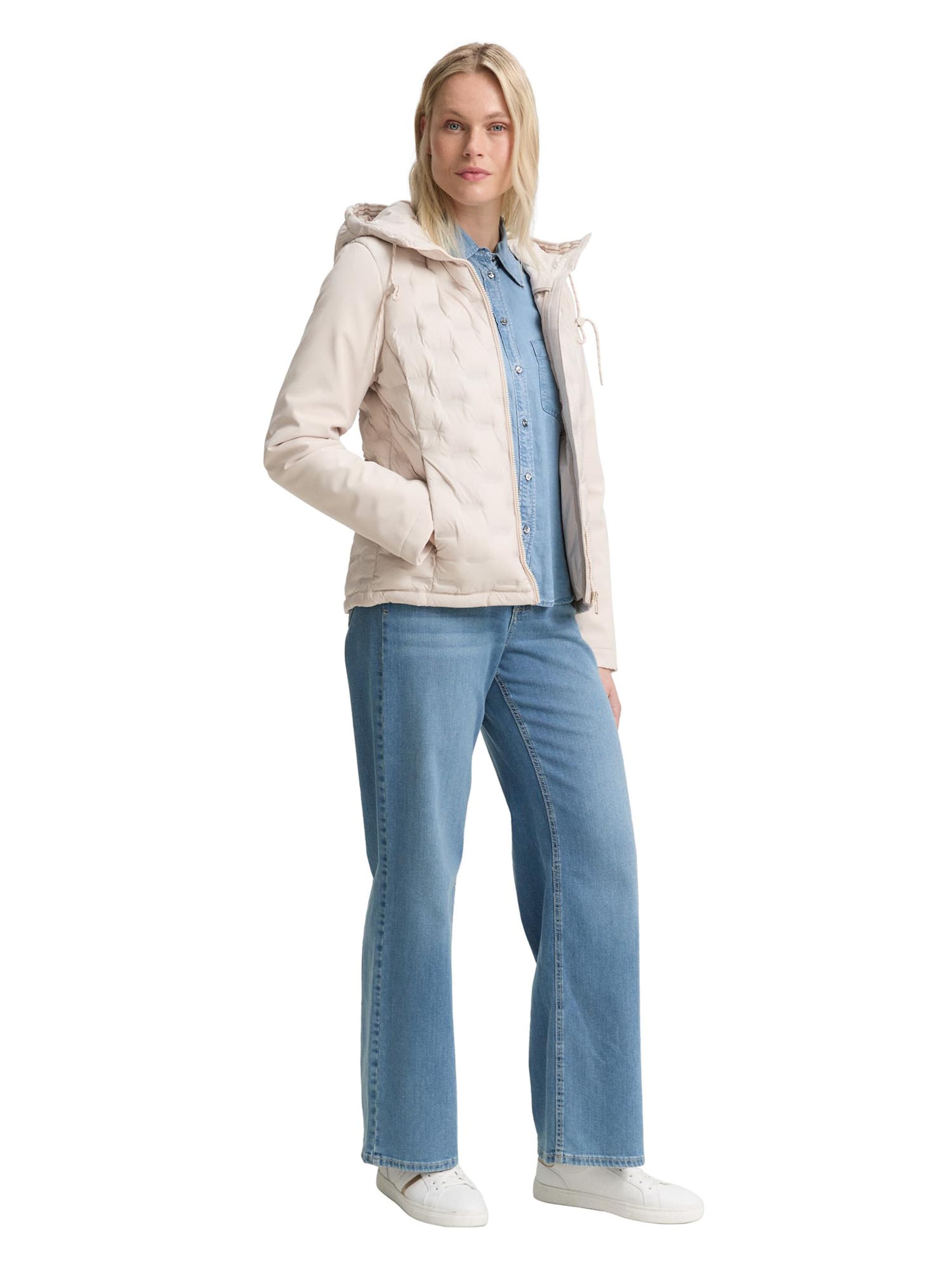 balta TOM TAILOR Demisezoninė striukė