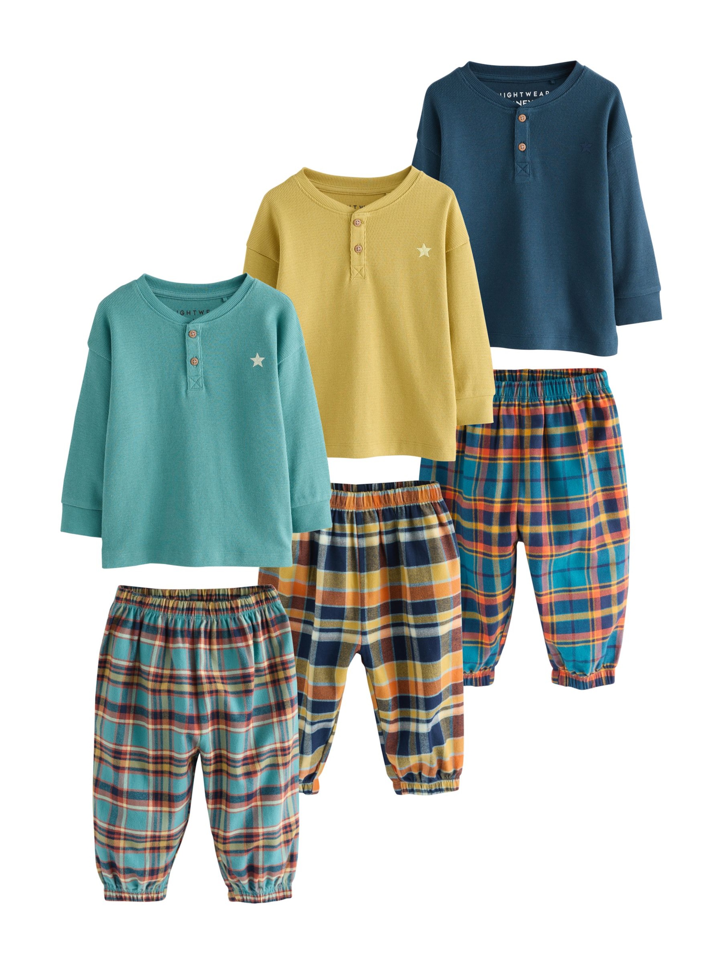 Next - Pijama em azul: frente