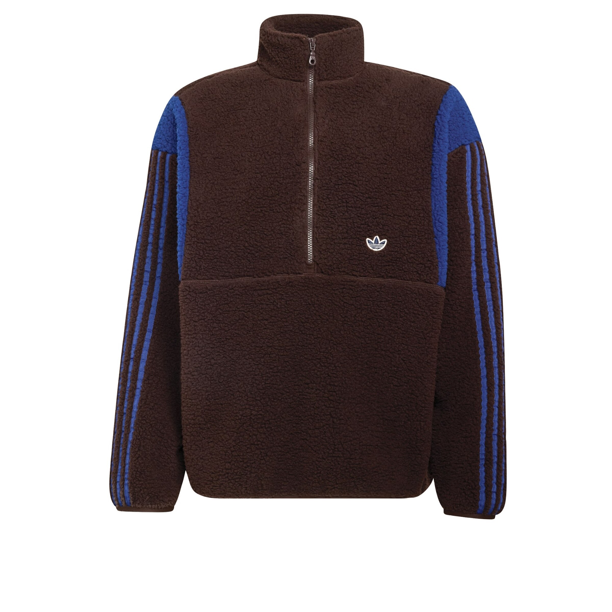 ADIDAS ORIGINALS Trui 'Club' in Bruin: voorkant