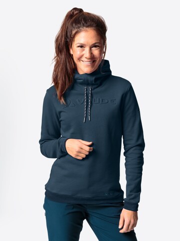 VAUDE Athletic Sweater 'W Manukau Ho III' in Blue: front