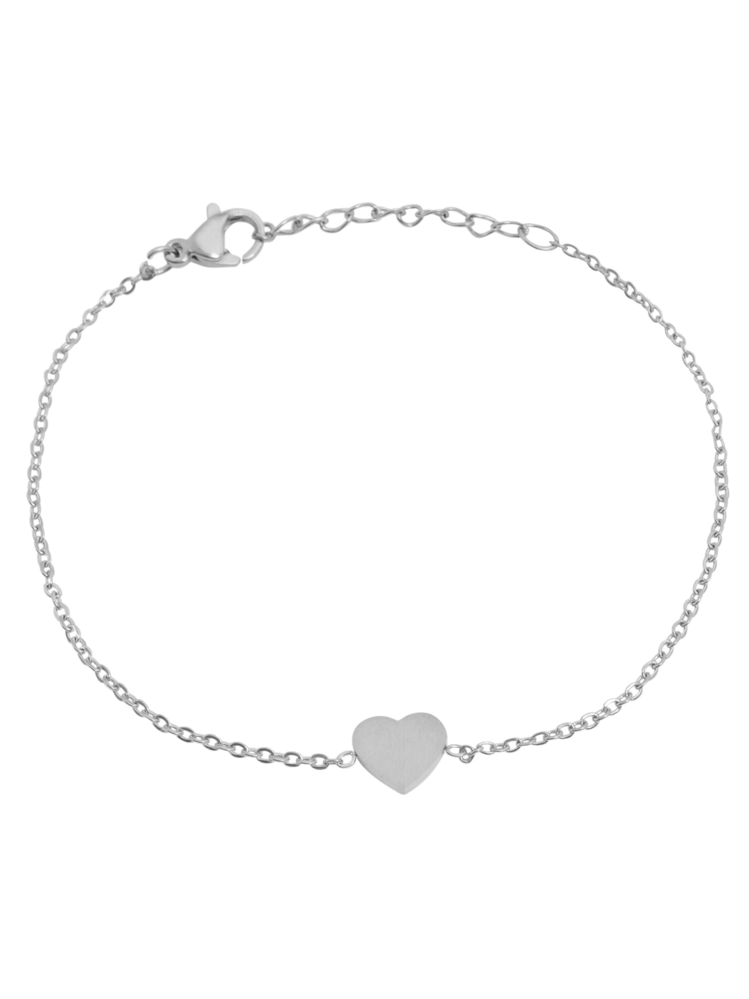 Akzent Bracelet 'Delmy' in Silver: front