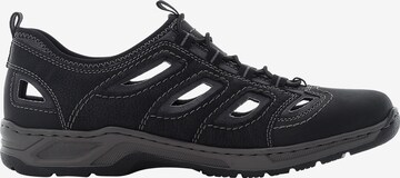 Chaussure de sport à lacets Rieker en noir