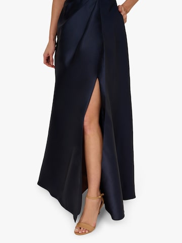 Adrianna Papell Evening dress 'Beaded Mikado Gown' in Blue