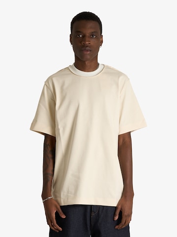 Yes London Shirt in Beige: voorkant