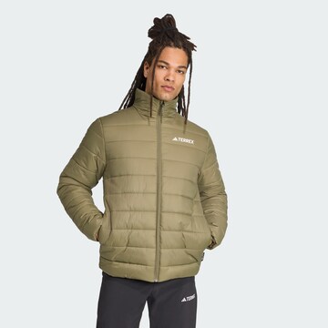 ADIDAS TERREX Outdoorjacke 'Essentials' in Grün: Vorderseite