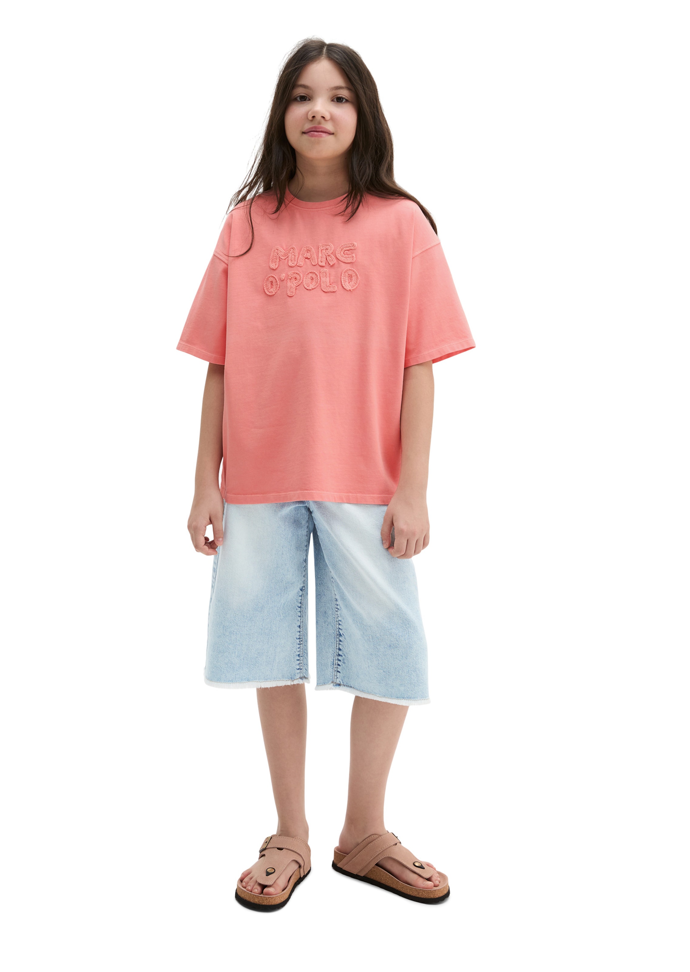 Marc O'Polo Shirt in Rood: voorkant