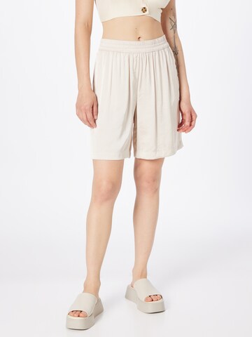 Loosefit Pantaloni 'Willow' di WEEKDAY in beige: frontale