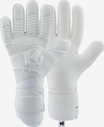 KEEPERsport Sporthandschuhe 'Pro Elite NC' in Weiß: Vorderseite