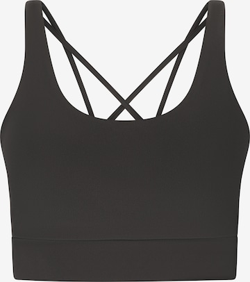 Athlecia Sport-BH 'Gaby V3' in Schwarz: Vorderseite