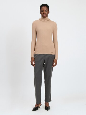 Influencer Pullover in Beige