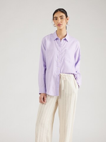 GAP Blouse 'EASY' in Lila: voorkant