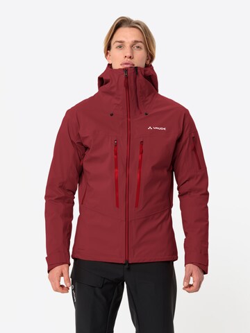 VAUDE Sportjas 'Monviso' in Rood: voorkant