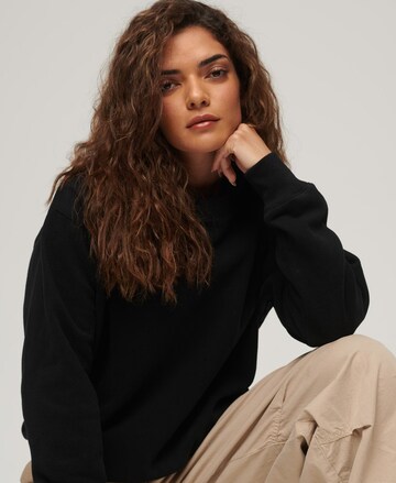 Superdry Sweatshirt 'ESSENTIAL' in Schwarz