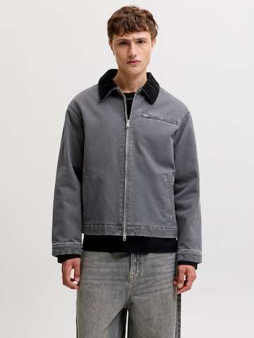 Veste mi-saison 'JORChamberi' JACK & JONES en gris : devant