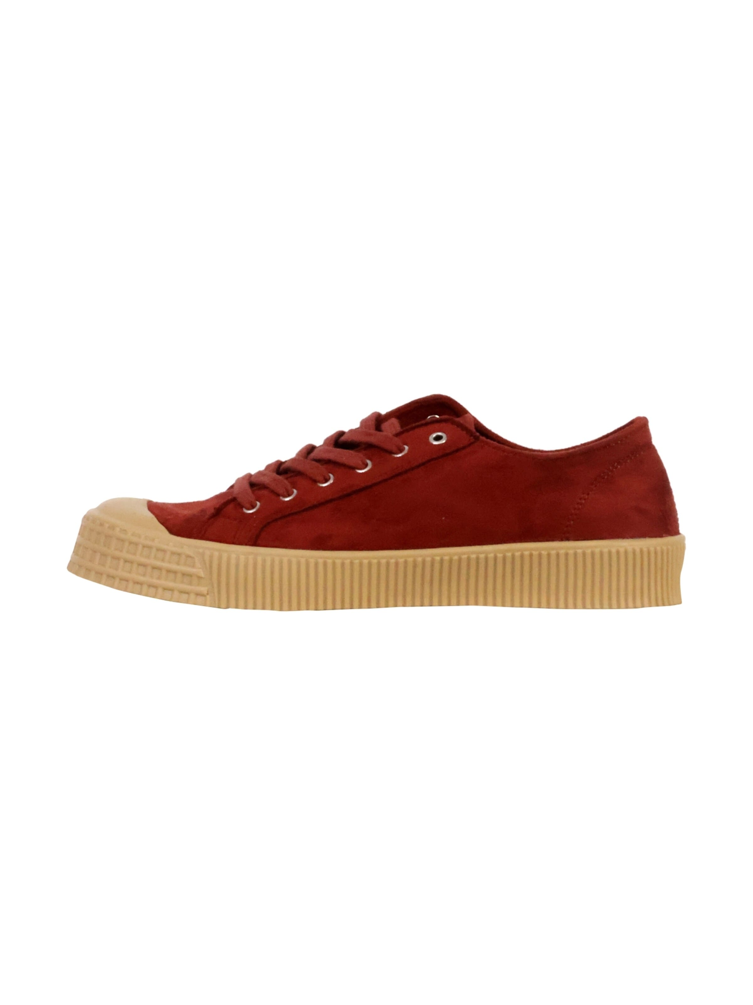 Corina Athletic Lace-Up Shoes 'Sneaker mit Schnürung' in Red: front