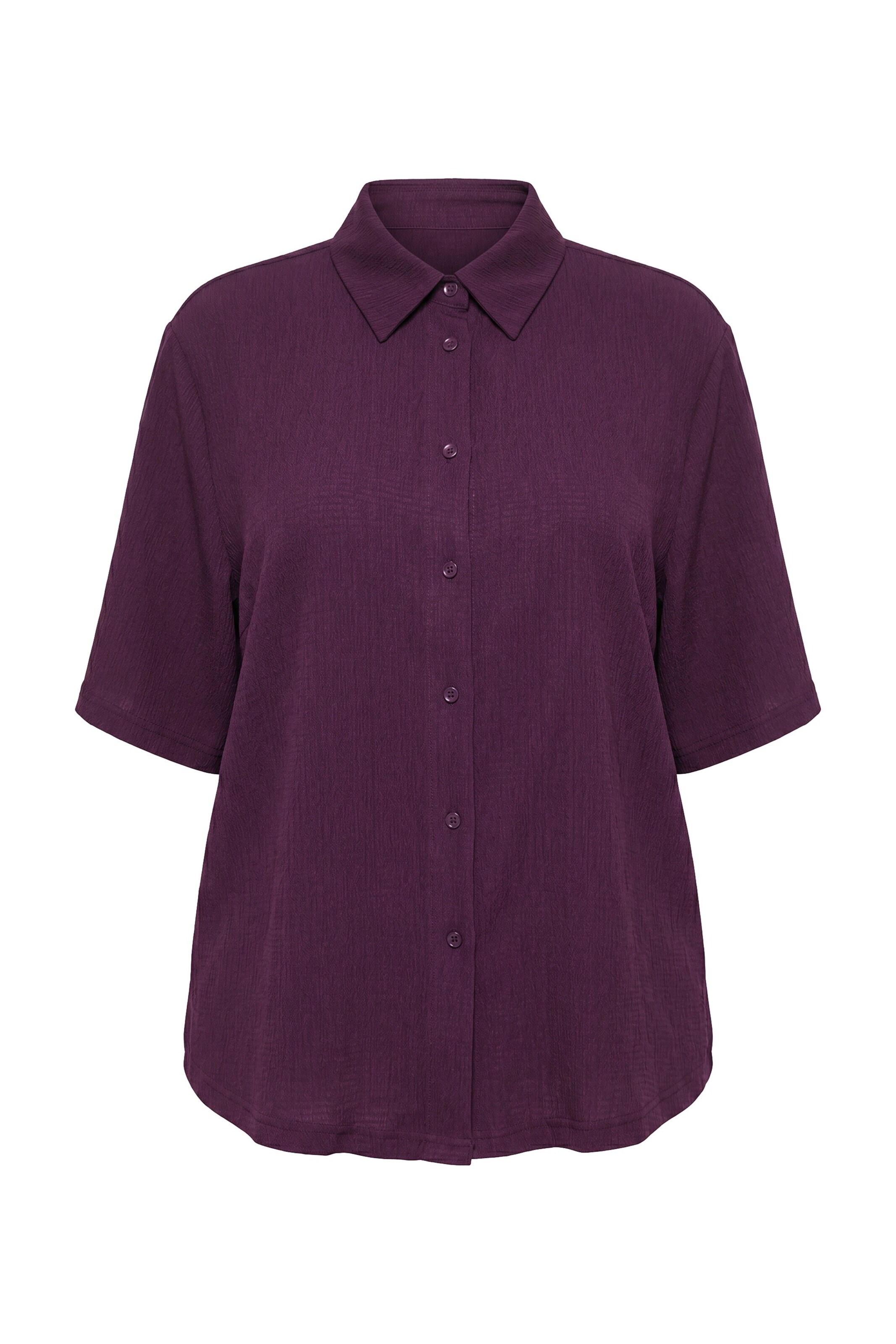 Ulla Popken Bluse in Lila: Vorderseite