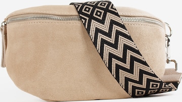 Sacs banane 'NOA medium' lePelou en beige : devant