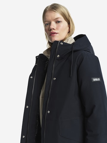 AIGLE Övergångsparkas 'GORE-TEX® & PRIMALOFT®' i svart
