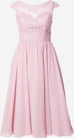 Laona - Vestido de gala en rosa: frente