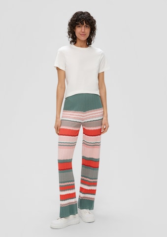 s.Oliver Wide Leg Hose in Mischfarben