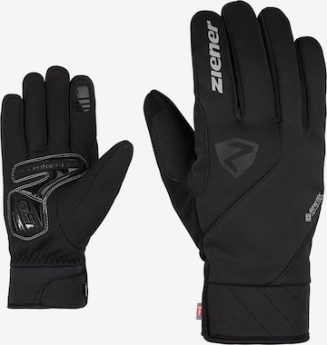 ZIENER Athletic Gloves 'DONNI' in Black: front