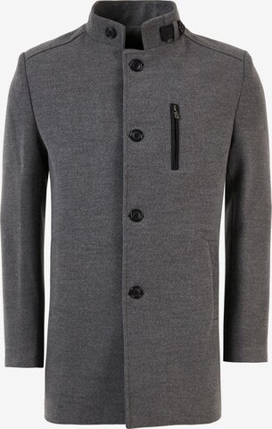 Buratti Winter Coat in Grey: front