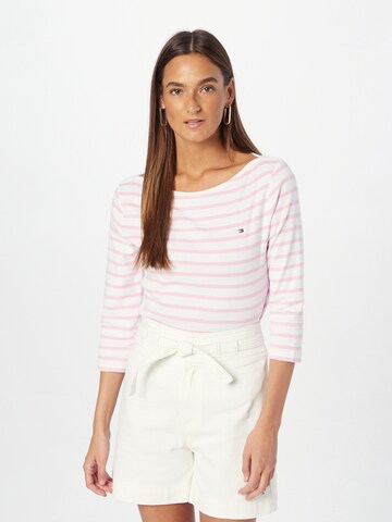 T-shirt 'AISHA' TOMMY HILFIGER en rose : devant