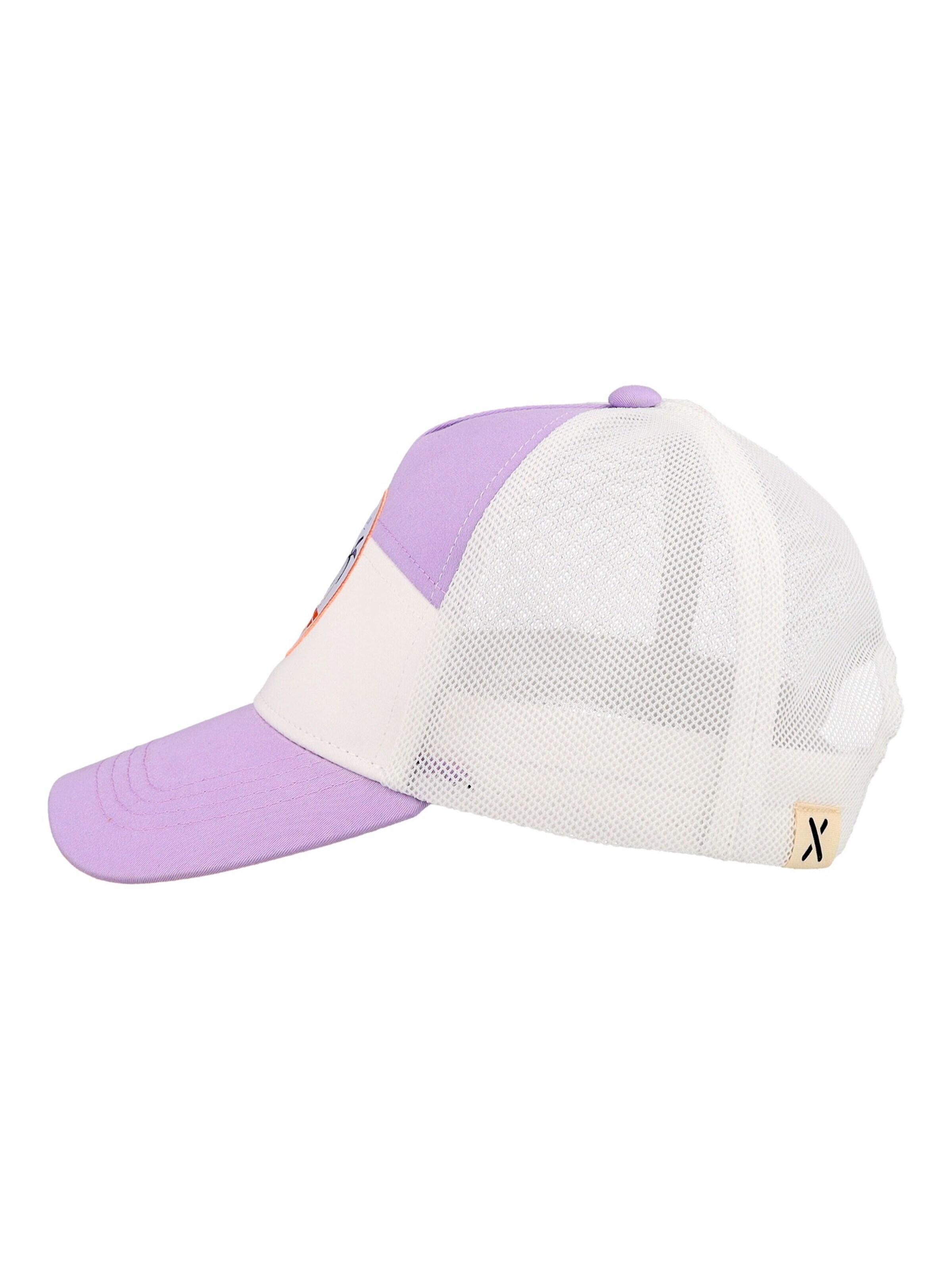 MAXIMO Hat 'KIDS GIRL-Cap happy sun snap-back Verschluß' in Purple