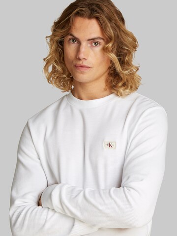 Maglietta di Calvin Klein Jeans in bianco