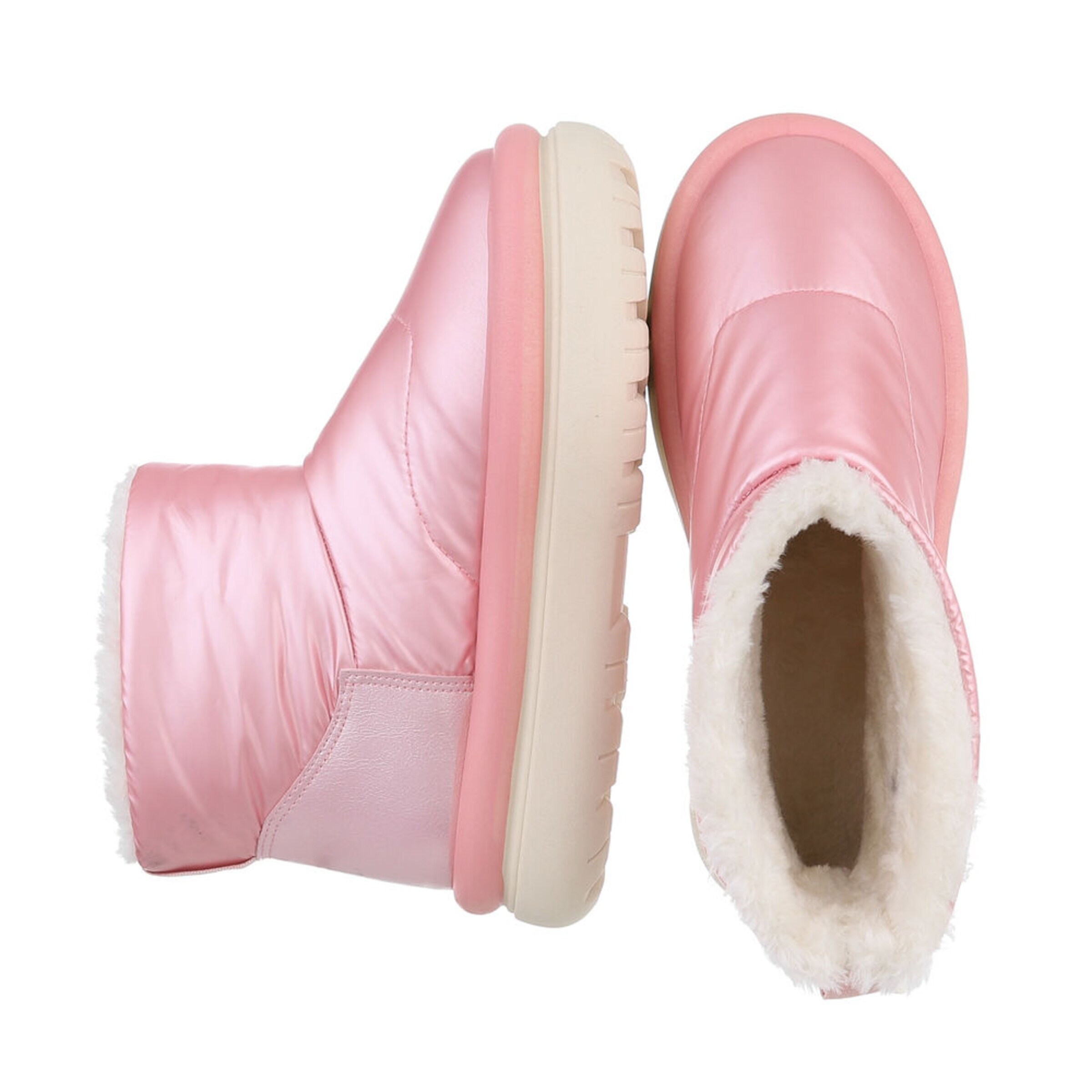 Ital-Design Snow Boots in Pink
