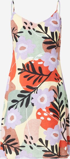 24COLOURS Summer Dress in Light yellow / Lilac / Dark orange / Black, Item view
